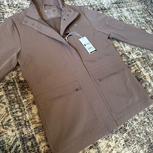 Figs Scrub Jacket Smokey Taupe XS